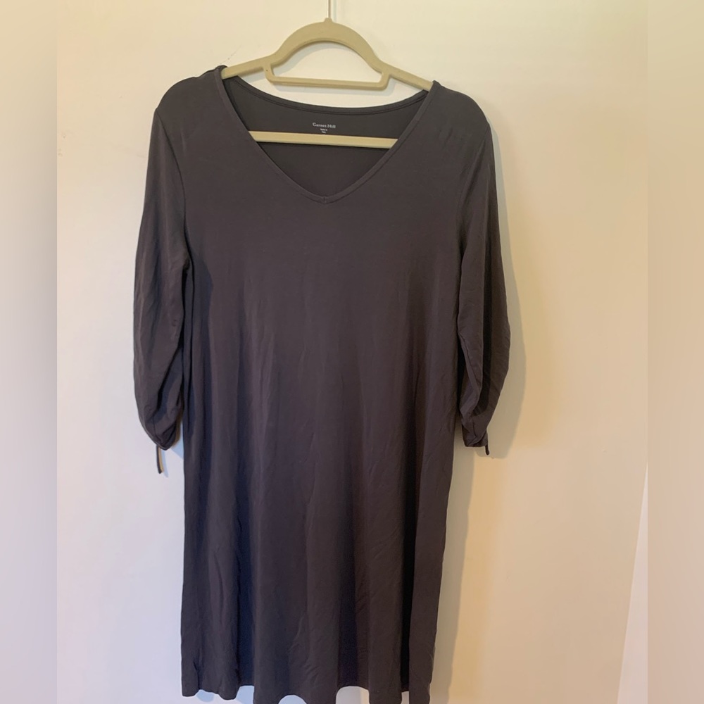 Garnet Hill Medium Tunic in Slate Grey